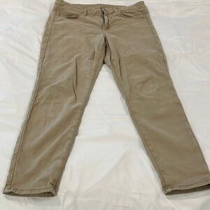 American Eagle Outfitters Tan Stretch Pants